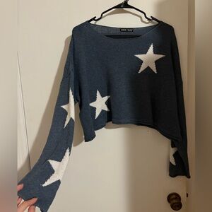 Shein star sweater